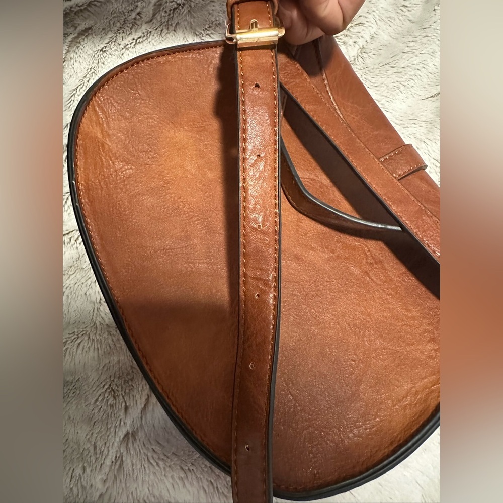 Afkomst Vegan Faux Leather Crossbody Bag Purse - Picture 15 of 16